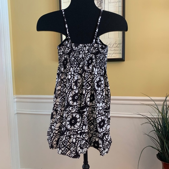 Girls Hype Sundress Black & White - Picture 3 of 4